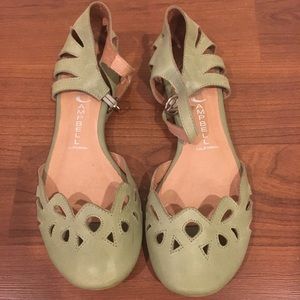 Jeffery Campbell size 8.5 Pastel Green Sandals